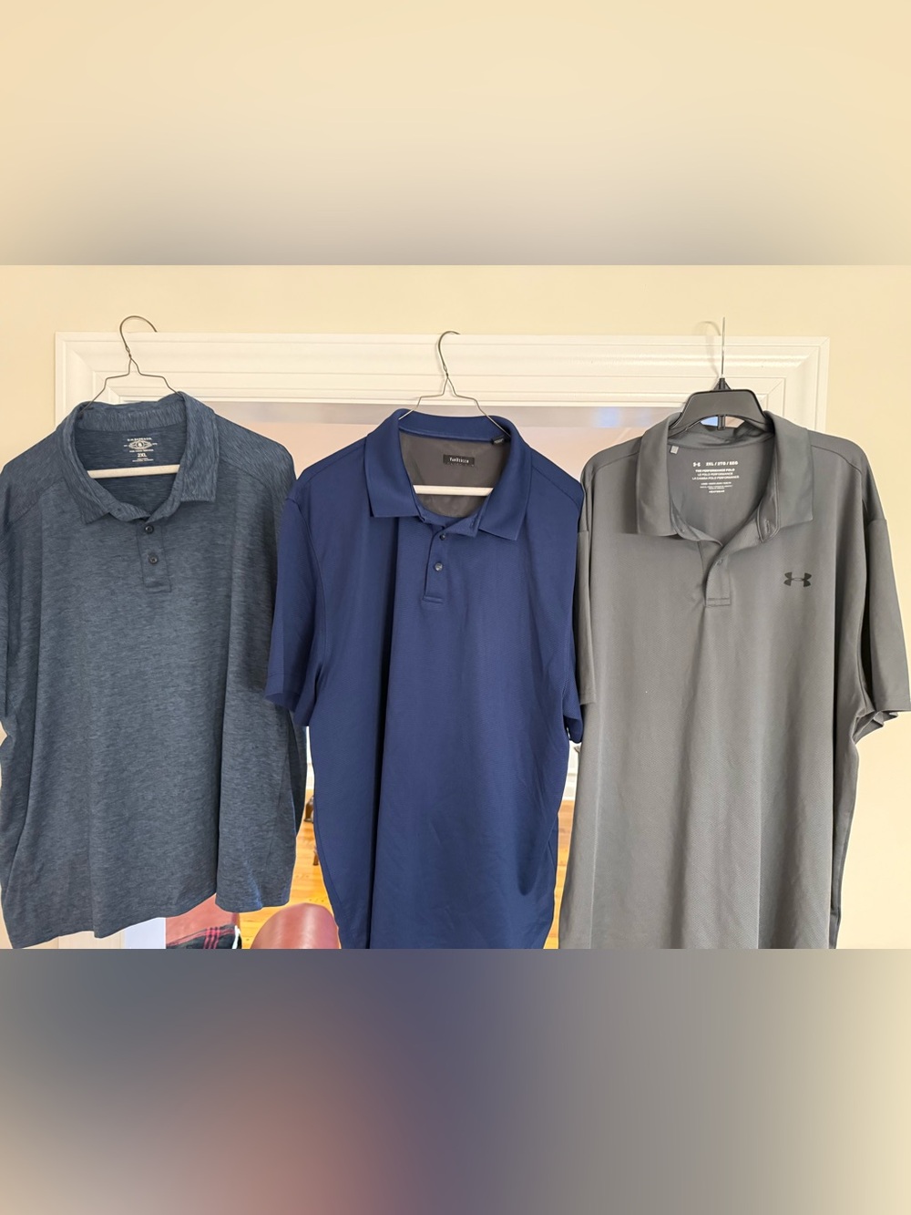 Under Armour, Bass, Van Huesen, Men’s Polo Shirts